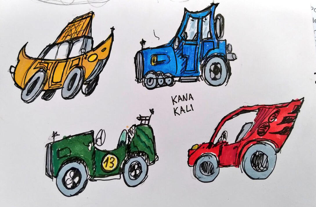 Concepts for cartoon cars